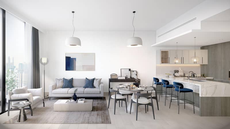 Современный жилой комплекс Belmont Residences в тихом и спокойном районе с парками и школами, JVT, Дубай, ОАЭ — фото 4