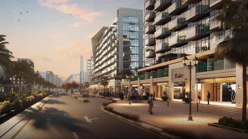 Жилой комплекс Riviera II с бассейном и садом недалеко от пляжа и гольф-клуба, в районе MBR City, ОАЭ — фото 16