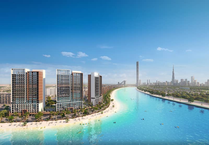Жилой комплекс Riviera II с бассейном и садом недалеко от пляжа и гольф-клуба, в районе MBR City, ОАЭ — фото 33