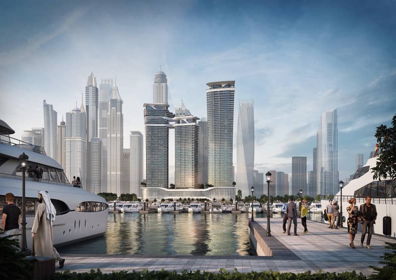 Новая резиденция на берегу моря Seahaven с гаванью и пляжами, Dubai Harbour, Дубай, ОАЭ — фото 12