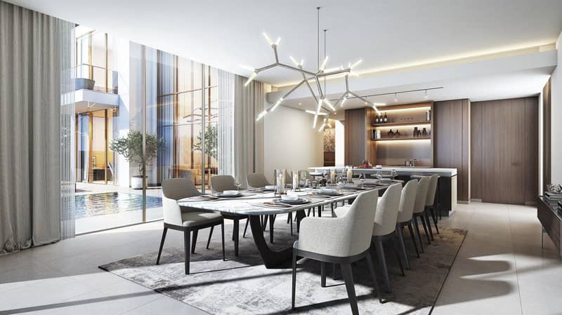 Закрытый комплекс вилл Hartland II Villas с международной школой и зелеными зонами, Bu Kadra, Дубай, ОАЭ — фото 4