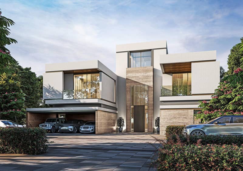 Закрытый комплекс вилл Hartland II Villas с международной школой и зелеными зонами, Bu Kadra, Дубай, ОАЭ — фото 2