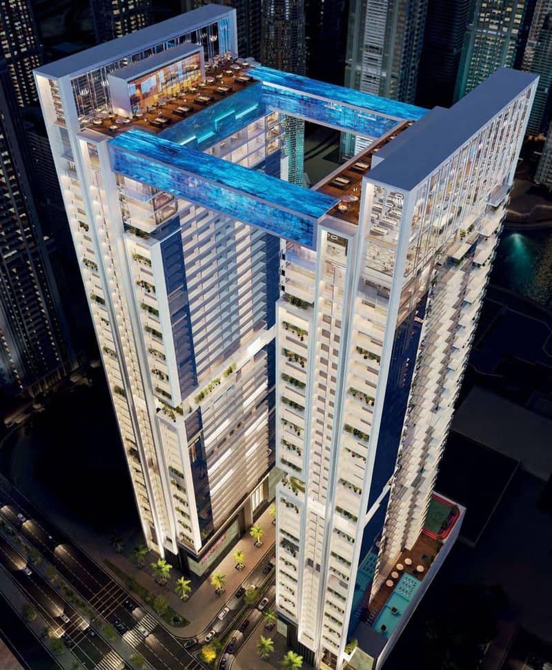 Виллы с видом на город, море и озёра, в комплексе Sky Villas с развитой инфраструктурой, JLT, Дубай, ОАЭ — фото 3