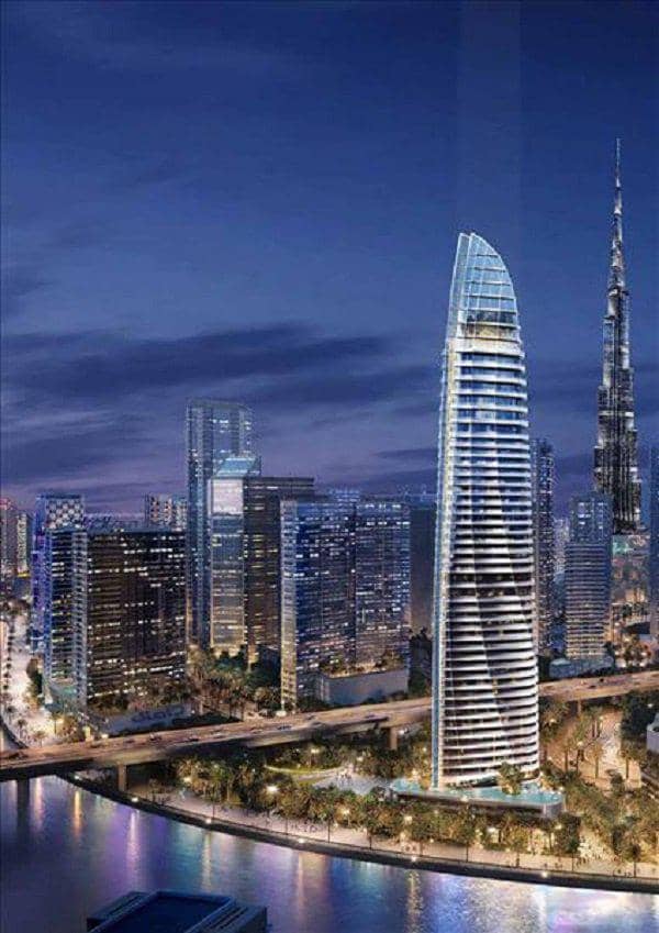Стильная высотная резиденция Canal Heights в престижном деловом районе Business Bay, Дубай, ОАЭ — фото 2