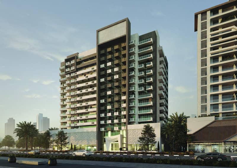 Residential complex Farishta with swimming pool and gym, with views of the city, Al Furjan, Dubai, UAE — photo 4