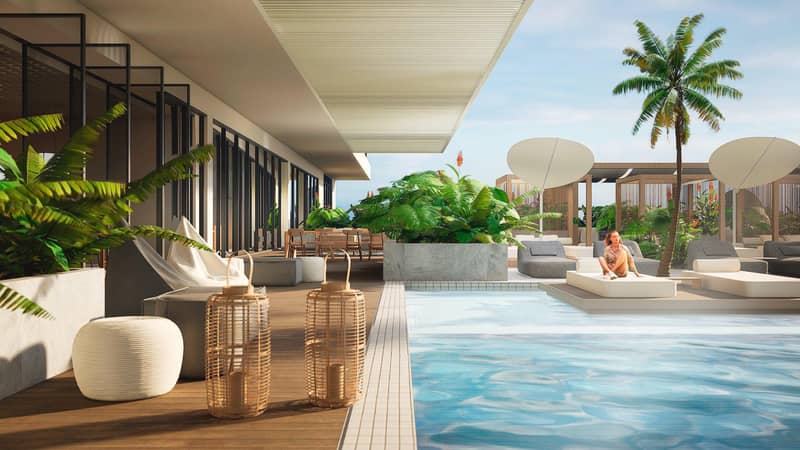 UPSIDE Living — furnished apartments in a new residence by SRG Holding with a swimming pool and conference rooms in the modern district of Business Bay, Dubai — photo 15