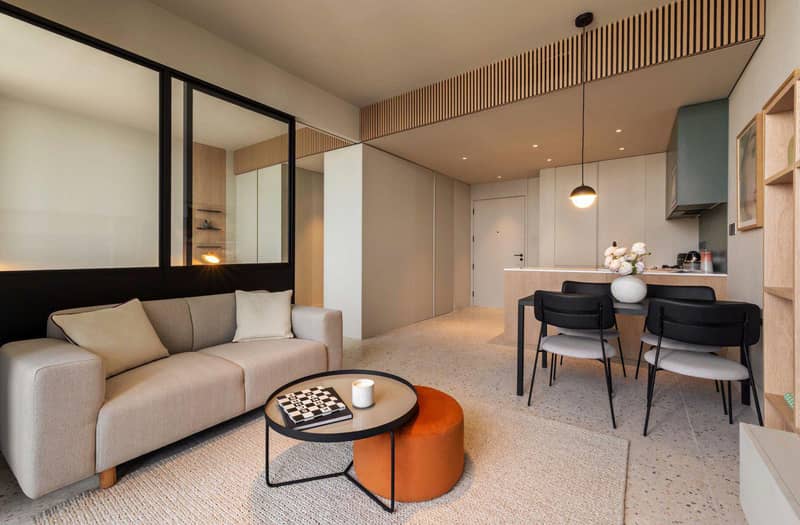 UPSIDE Living — furnished apartments in a new residence by SRG Holding with a swimming pool and conference rooms in the modern district of Business Bay, Dubai — photo 6