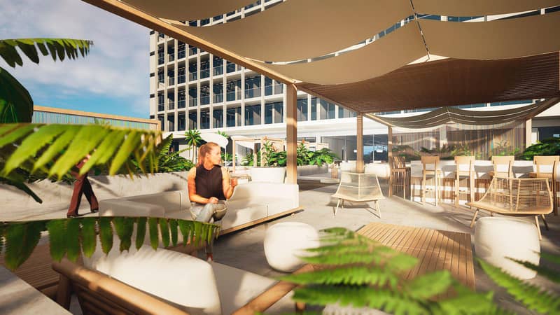UPSIDE Living — furnished apartments in a new residence by SRG Holding with a swimming pool and conference rooms in the modern district of Business Bay, Dubai — photo 16