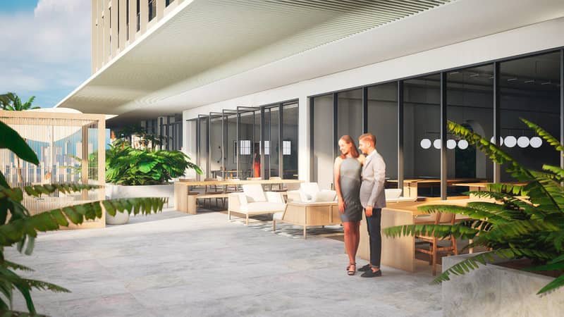 UPSIDE Living — furnished apartments in a new residence by SRG Holding with a swimming pool and conference rooms in the modern district of Business Bay, Dubai — photo 19