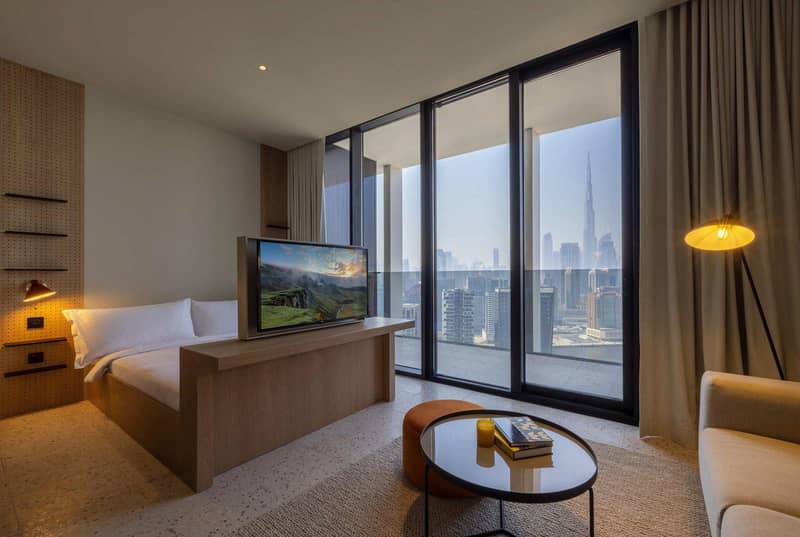 UPSIDE Living — furnished apartments in a new residence by SRG Holding with a swimming pool and conference rooms in the modern district of Business Bay, Dubai — photo 8