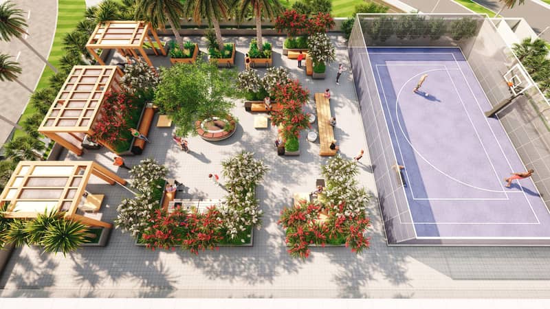 UPSIDE Living — furnished apartments in a new residence by SRG Holding with a swimming pool and conference rooms in the modern district of Business Bay, Dubai — photo 17