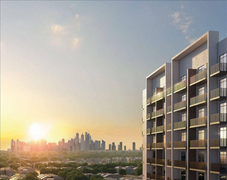 Modern residence Amber with swimming pools and restaurants near a highway and a metro station, Jebel Ali Village, Dubai, UAE — photo 5