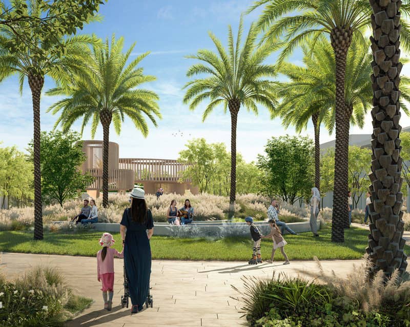 Luxury townhouses in Anya Residence with swimming pools and a park, Arabian Ranches III, Dubai, UAE — photo 9