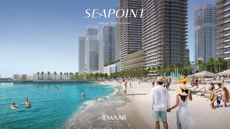 Modern residence Seapoint with a beach and an access to the promenade, Emaar Beachfront, Dubai, UAE — photo 4
