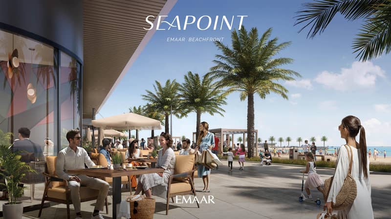 Modern residence Seapoint with a beach and an access to the promenade, Emaar Beachfront, Dubai, UAE — photo 6