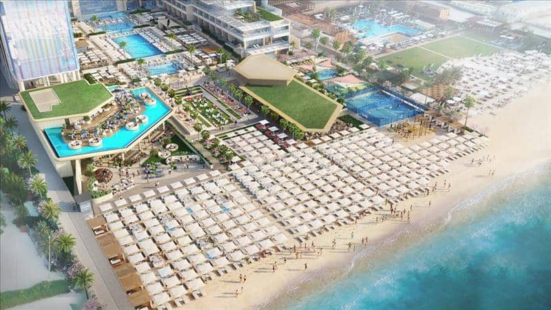 Высотная резиденция Five Luxe с отелем, ресторанами и бассейнами на первой линии у моря, JBR, Дубай, ОАЭ — фото 11