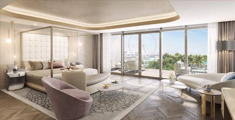 Высотная резиденция Five Luxe с отелем, ресторанами и бассейнами на первой линии у моря, JBR, Дубай, ОАЭ — фото 3
