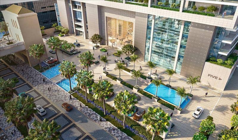 Высотная резиденция Five Luxe с отелем, ресторанами и бассейнами на первой линии у моря, JBR, Дубай, ОАЭ — фото 9