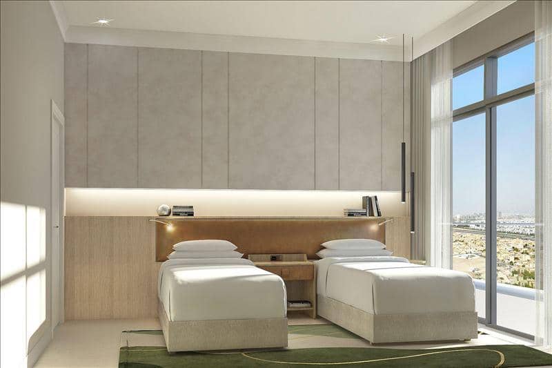 Marriott Executive Apartments — residence by MAG with a swimming pool and a fitness center in Al Barsha South, Dubai — photo 7