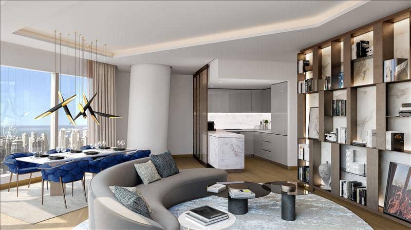 SO/ Uptown high-rise residence by Accor Group with a hotel, a business center and rich infrastructure in JLT, Dubai, UAE — photo 6