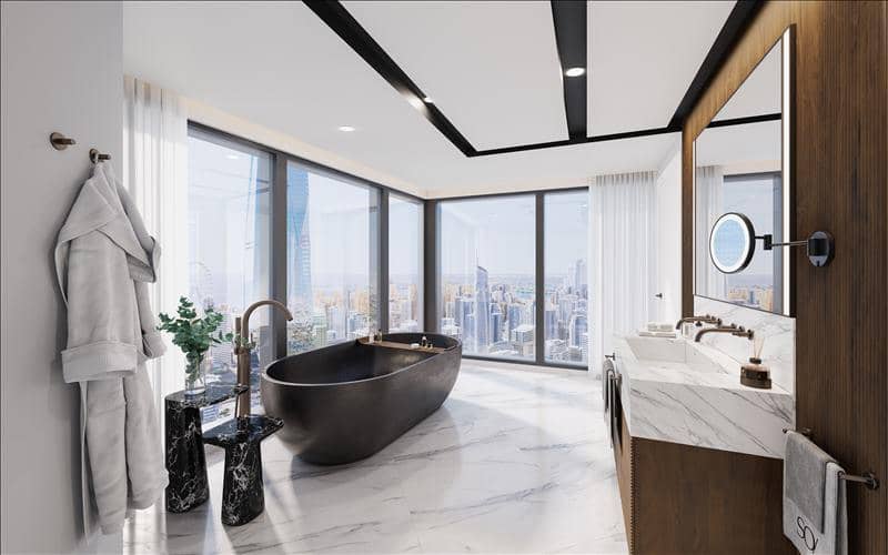 SO/ Uptown high-rise residence by Accor Group with a hotel, a business center and rich infrastructure in JLT, Dubai, UAE — photo 9