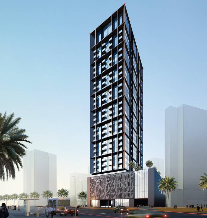 Комплекс меблированных апартаментов Altai Tower с бассейном и тренажерным залом, JVT, Дубай, ОАЭ — фото 2