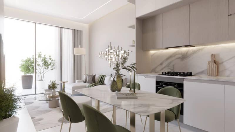 Элитная резиденция Ivy Gardens с бассейном и кинотеатром, район Dubailand, Дубай, ОАЭ — фото 3