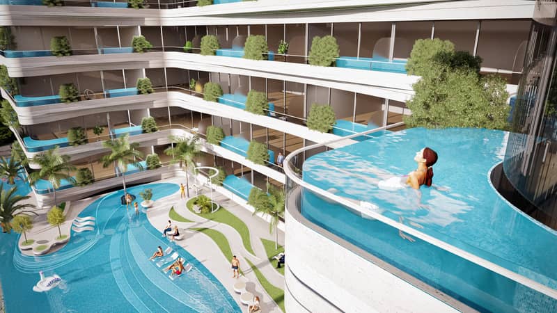 Элитная резиденция Ivy Gardens с бассейном и кинотеатром, район Dubailand, Дубай, ОАЭ — фото 10