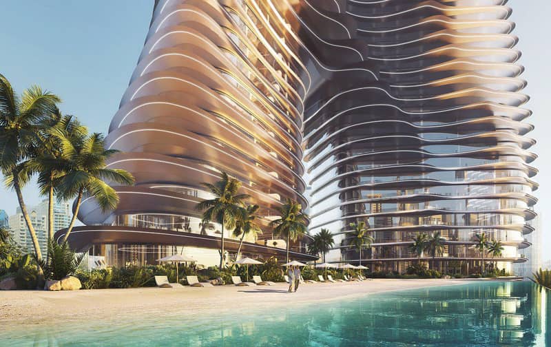 Высотный жилой комплекс Bugatti Residences с собственным пляжем рядом с яхт-клубом, Business Bay, Дубай, ОАЭ — фото 15