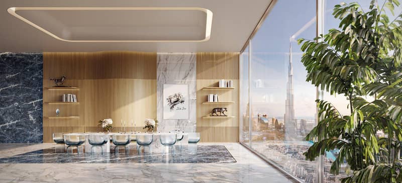Высотный жилой комплекс Bugatti Residences с собственным пляжем рядом с яхт-клубом, Business Bay, Дубай, ОАЭ — фото 5