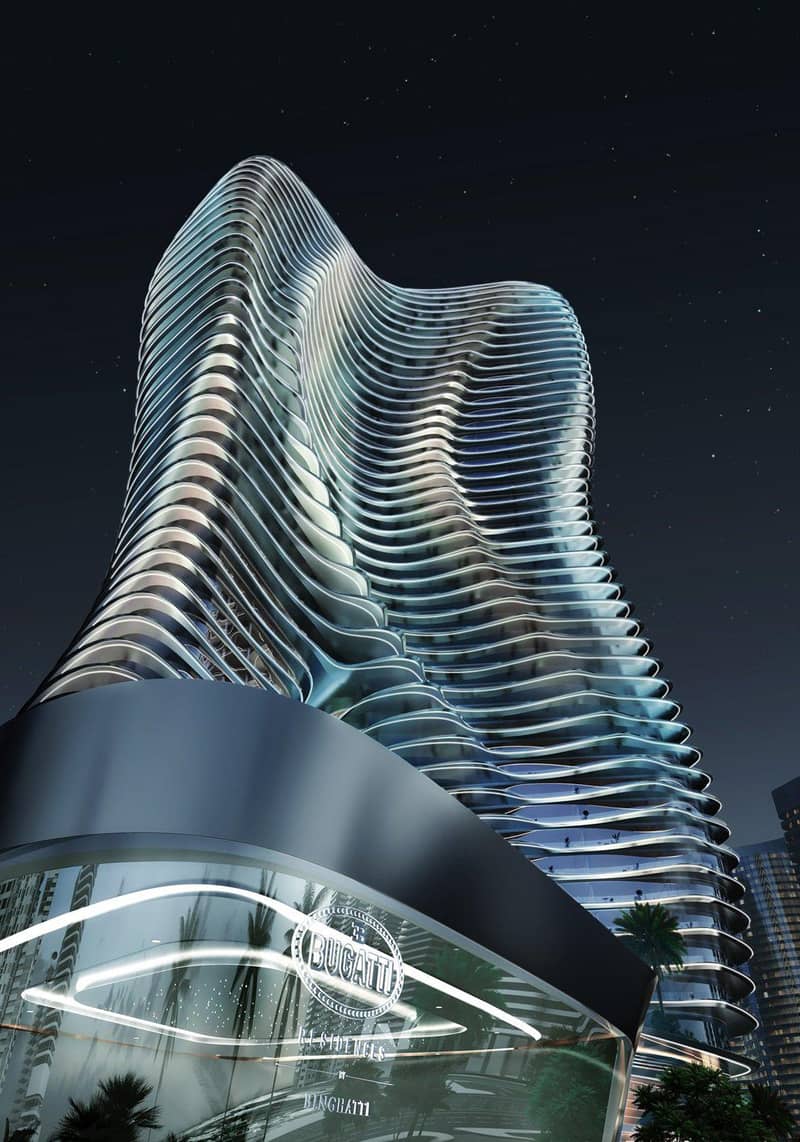 Высотный жилой комплекс Bugatti Residences с собственным пляжем рядом с яхт-клубом, Business Bay, Дубай, ОАЭ — фото 19