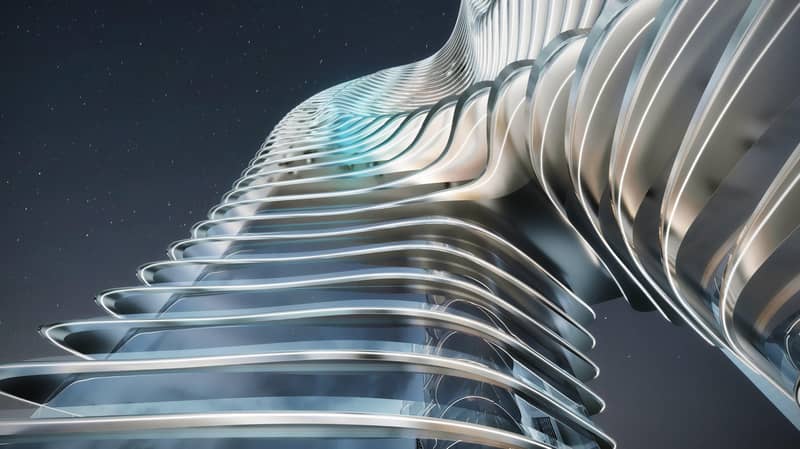 Высотный жилой комплекс Bugatti Residences с собственным пляжем рядом с яхт-клубом, Business Bay, Дубай, ОАЭ — фото 20