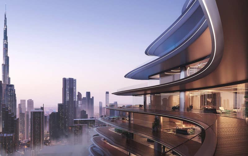 Высотный жилой комплекс Bugatti Residences с собственным пляжем рядом с яхт-клубом, Business Bay, Дубай, ОАЭ — фото 13
