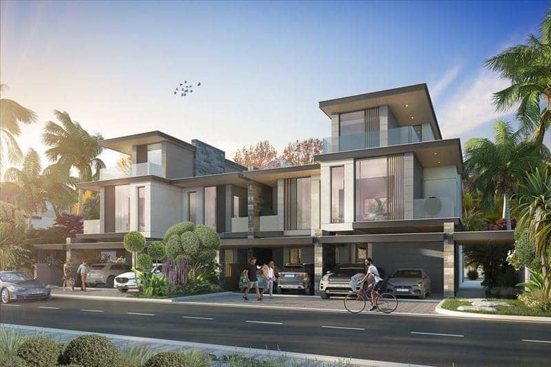 Новый элитный комплекс вилл Marocco Villas на берегу лагуны, DAMAC Lagoons, Дубай, ОАЭ — фото 9