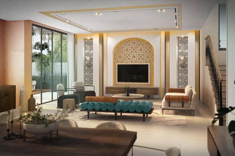 Новый элитный комплекс вилл Marocco Villas на берегу лагуны, DAMAC Lagoons, Дубай, ОАЭ — фото 4