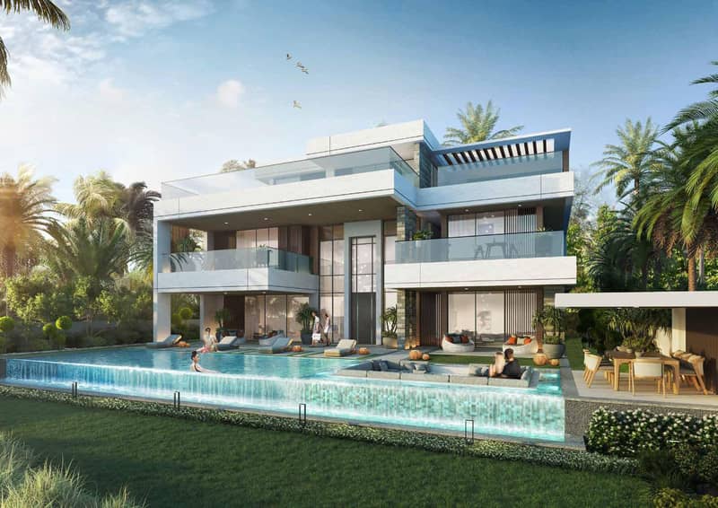 Новый элитный комплекс вилл Marocco Villas на берегу лагуны, DAMAC Lagoons, Дубай, ОАЭ — фото 2