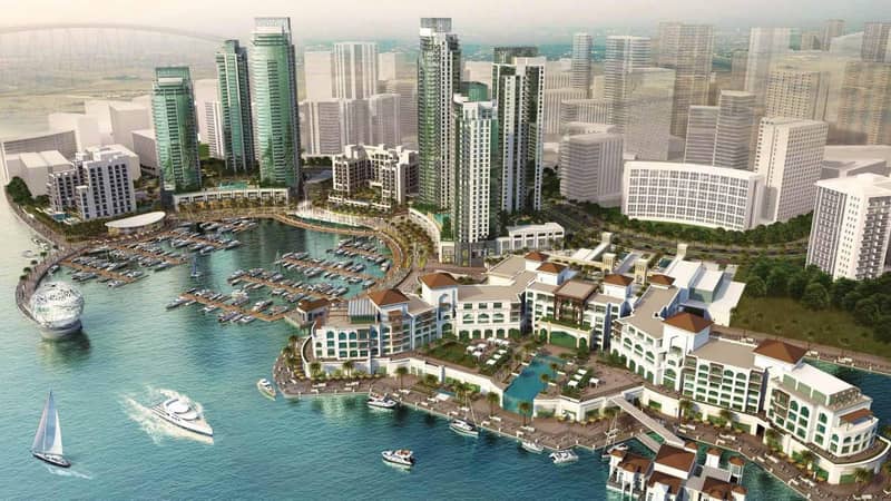 Высотная резиденция премиум класса Creek Residences рядом с причалом для яхт, Dubai Creek Harbour, Дубай, ОАЭ — фото 5