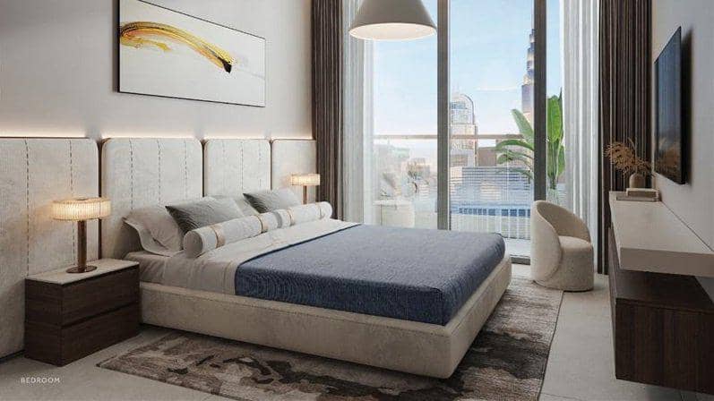 New Mariott Residences with a swimming pool and a restaurant close to the canal and Jumeirah Beach, Business Bay, Dubai, UAE — photo 7