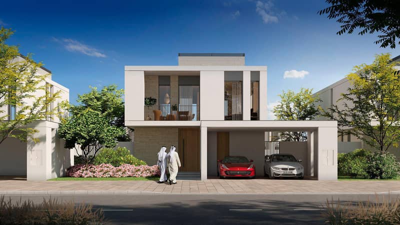 Новый комплекс элитных вилл Fairway Villas с полем для гольфа и ресторанами, Emaar South, Дубай, ОАЭ — фото 3