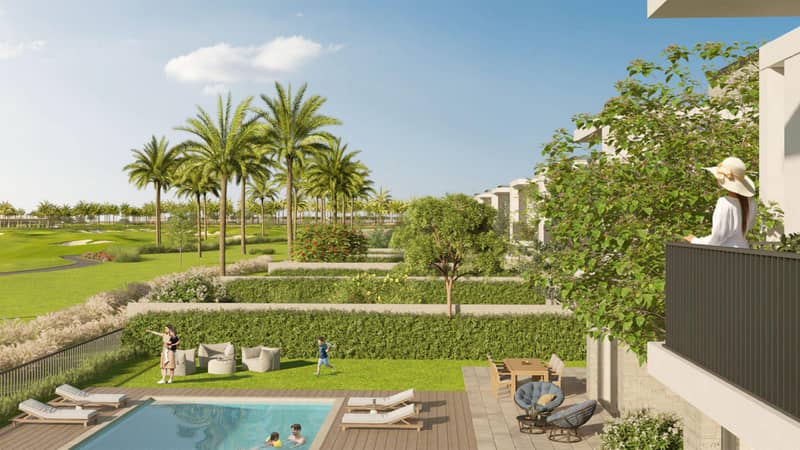 Новый комплекс элитных вилл Fairway Villas с полем для гольфа и ресторанами, Emaar South, Дубай, ОАЭ — фото 3