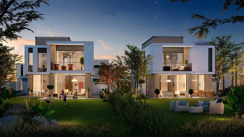 Новый комплекс элитных вилл Fairway Villas с полем для гольфа и ресторанами, Emaar South, Дубай, ОАЭ — фото 2