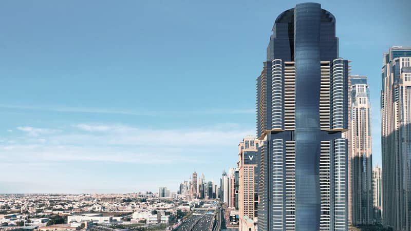 Высотная резиденция Al Habtoor Tower с бассейном и зоной отдыха, Business Bay, Дубай, ОАЭ — фото 5