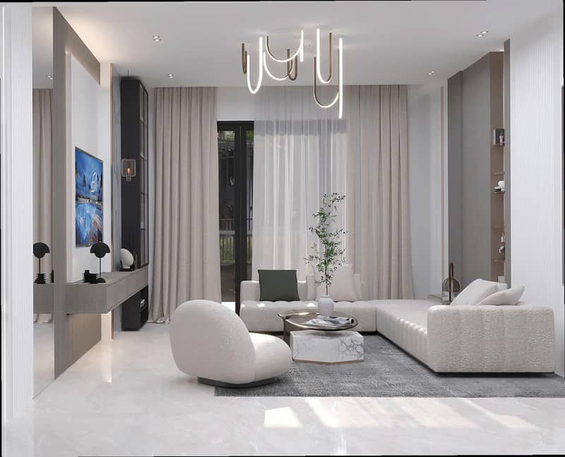 Новая резиденция House с бассейном и бизнес-центром, JVC, Дубай, ОАЭ — фото 5