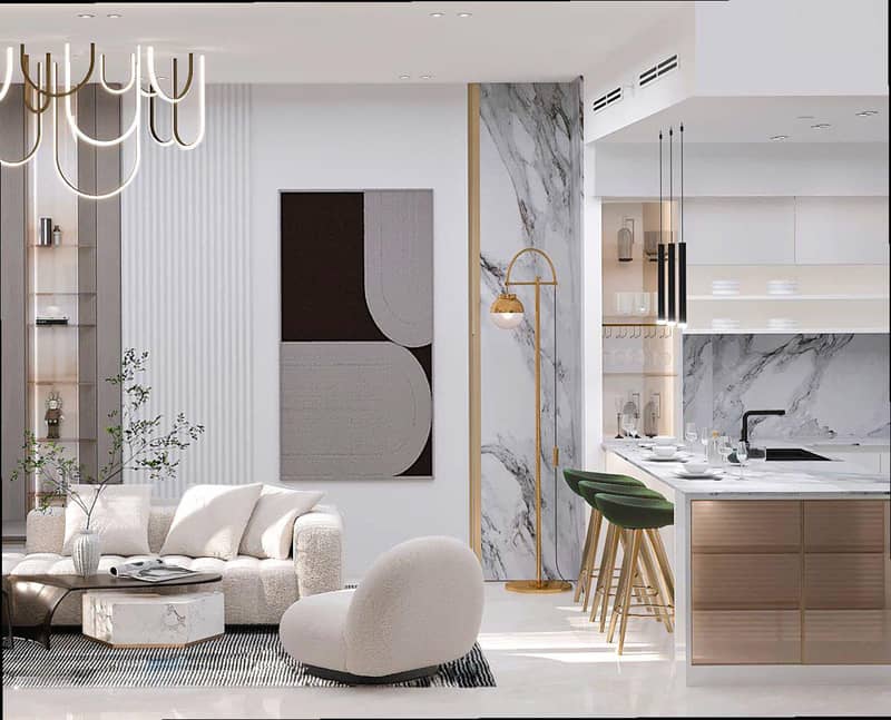 Новая резиденция House с бассейном и бизнес-центром, JVC, Дубай, ОАЭ — фото 7