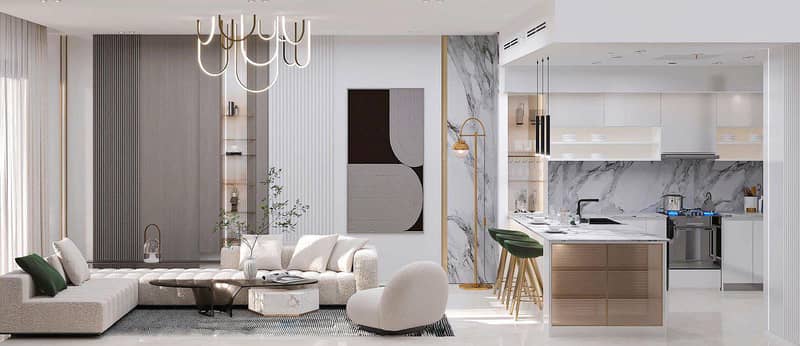 Новая резиденция House с бассейном и бизнес-центром, JVC, Дубай, ОАЭ — фото 3