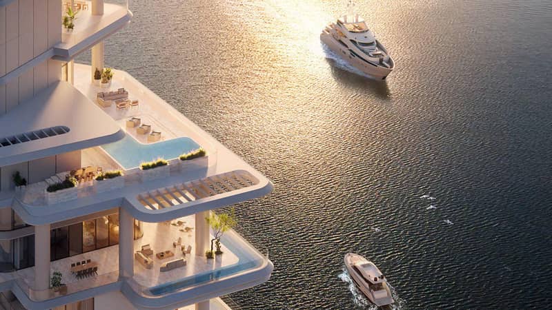 Новая элитная резиденция у воды Vela с пляжем и причалом в районе Business Bay, Дубай, ОАЭ — фото 10