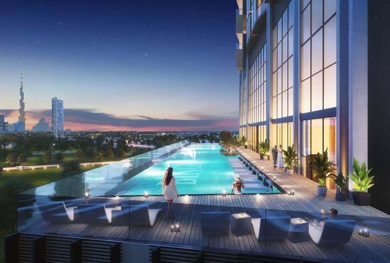 Burj Binghatti Jacob Residences — luxury high-rise residence with a swimming pool and a spa center near a yacht club in Business Bay, Dubai — photo 30