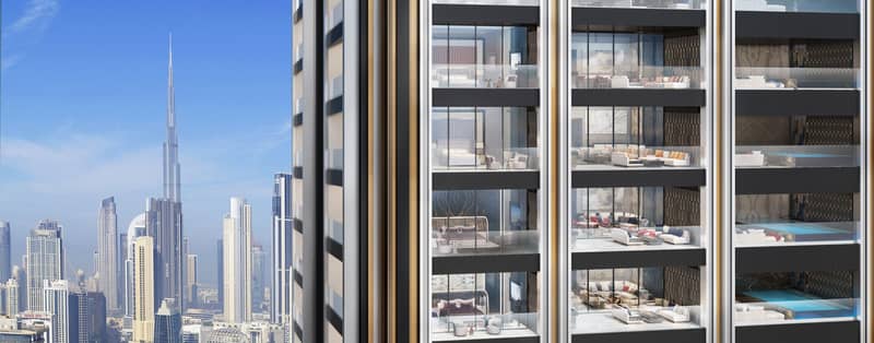 Burj Binghatti Jacob Residences — luxury high-rise residence with a swimming pool and a spa center near a yacht club in Business Bay, Dubai — photo 29