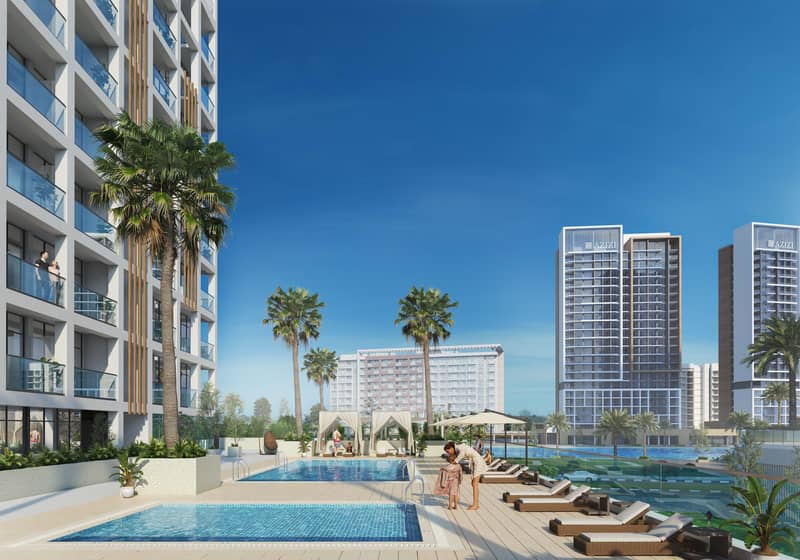 New residence Riviera IV with beaches and gardens in the city center, MBR City, Dubai, UAE — photo 4