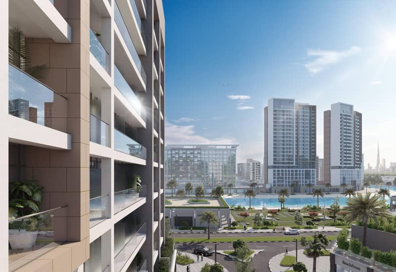 New residence Riviera IV with beaches and gardens in the city center, MBR City, Dubai, UAE — photo 5